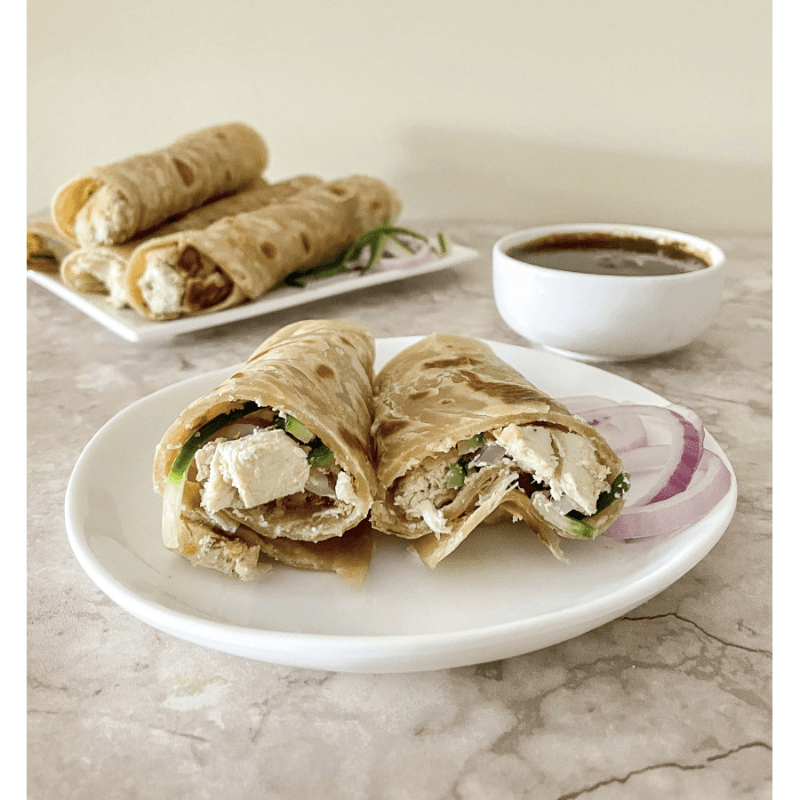 Chicken Malai Boti Roll
