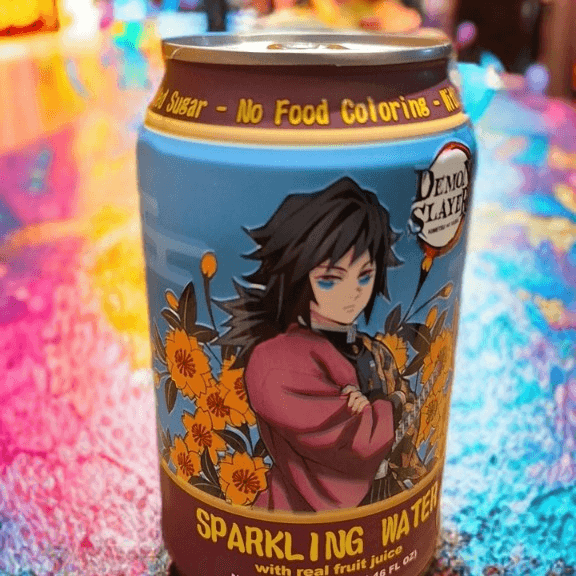 Demon Slayer Sparking Water Passion Fruit