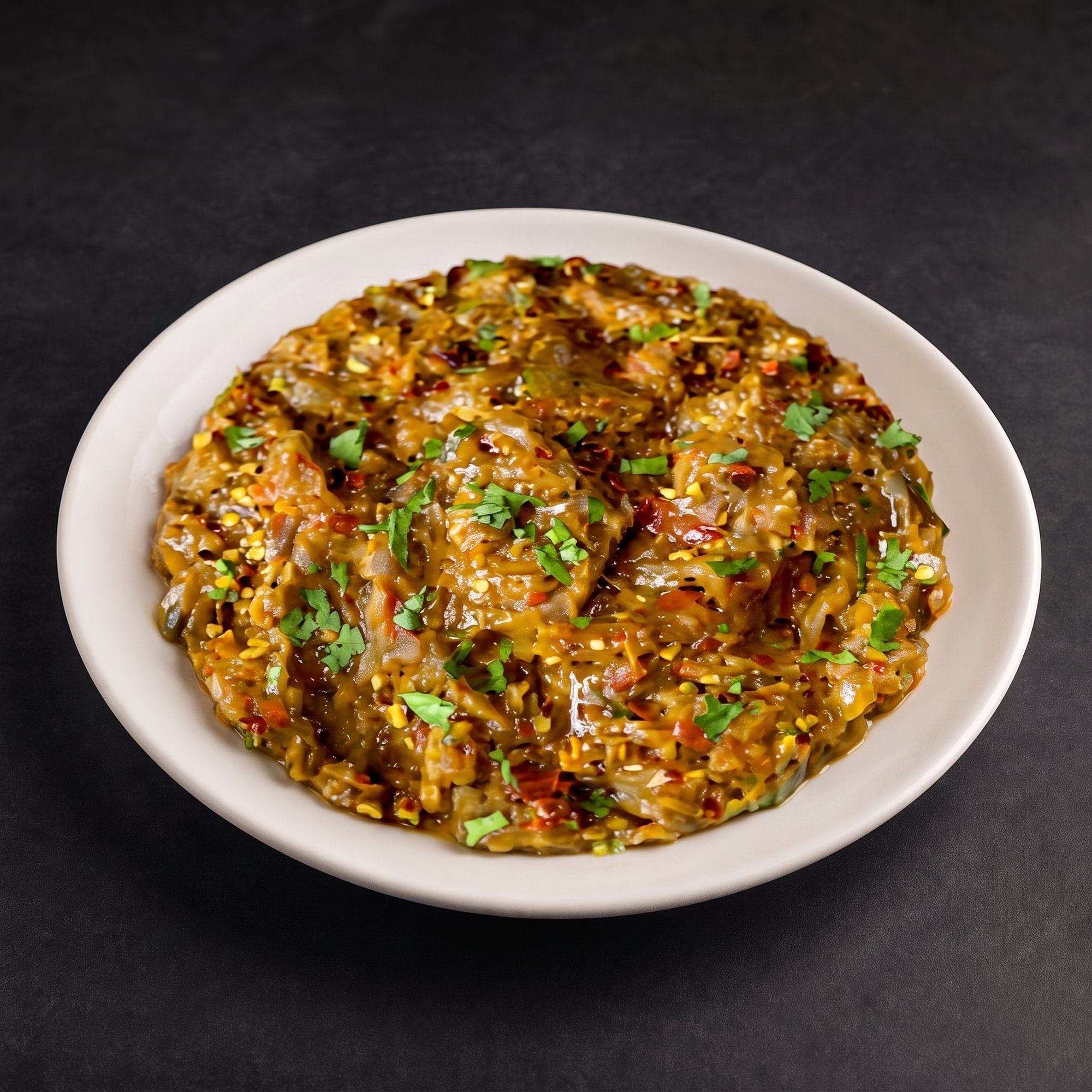 Charred Bharta of Eggplant
