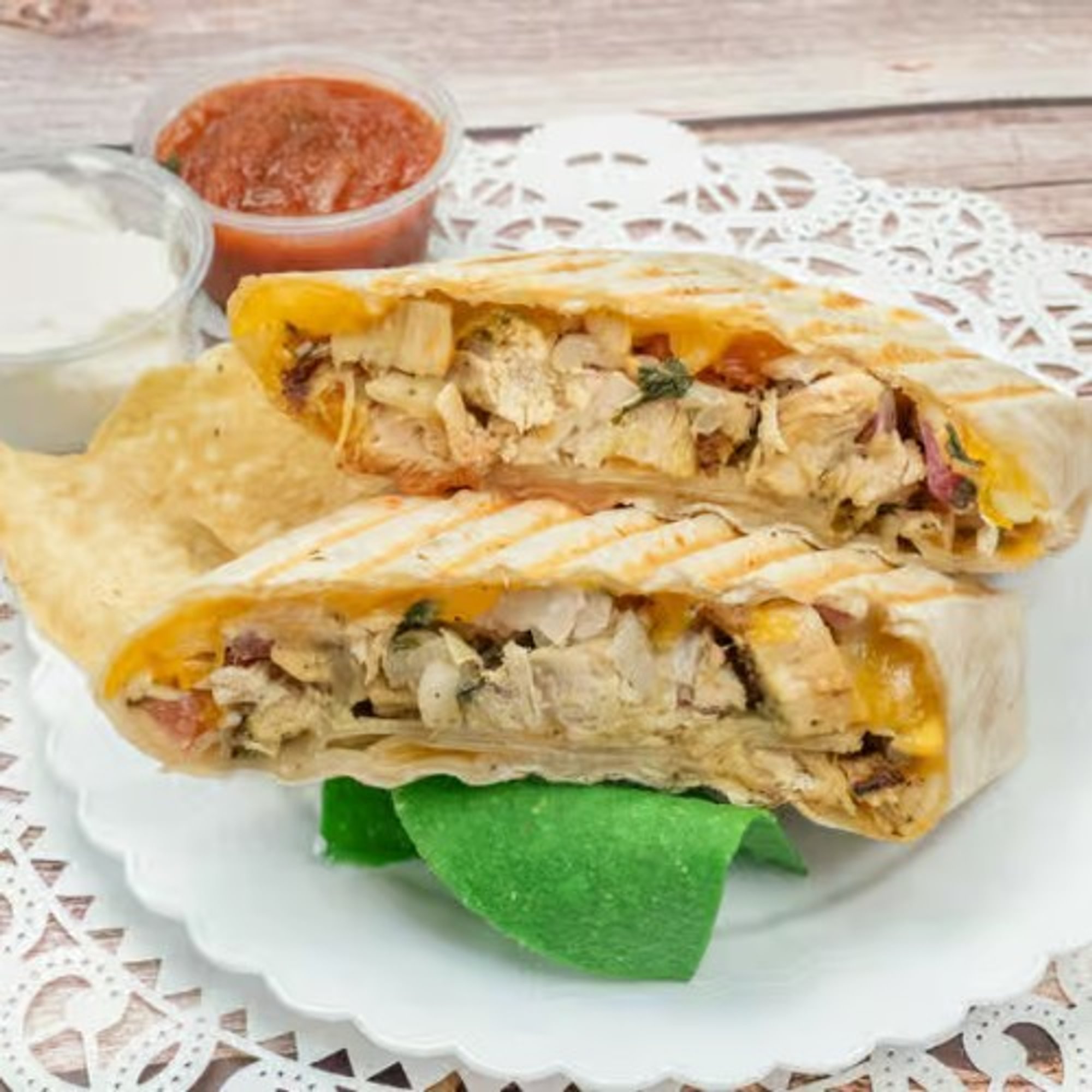 Grilled Chicken Burrito