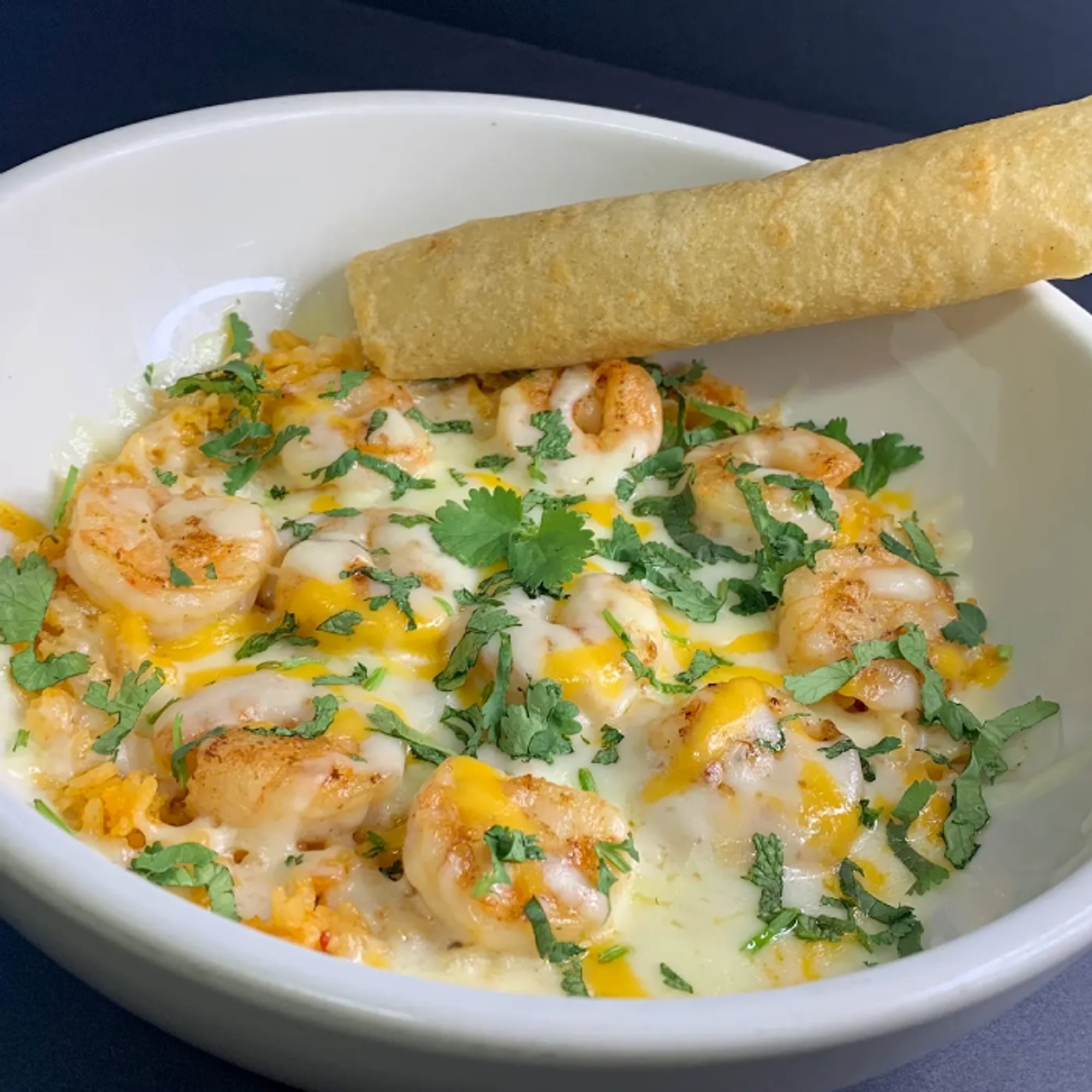 Shrimp Over Rice