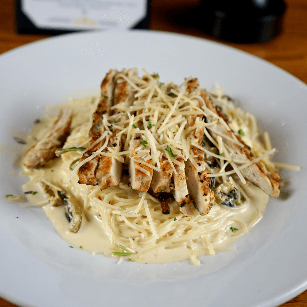 Blackened Chicken Alfredo