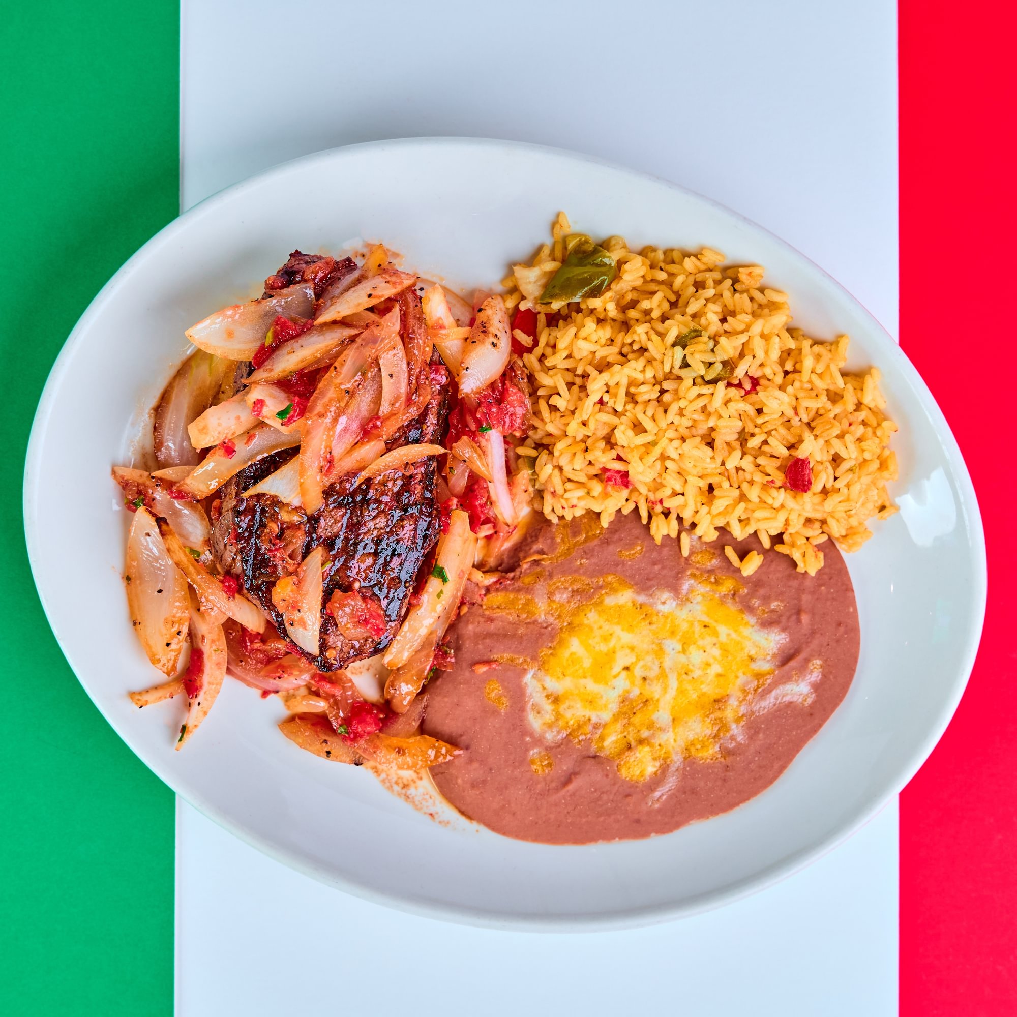 Steak a La Mexicana