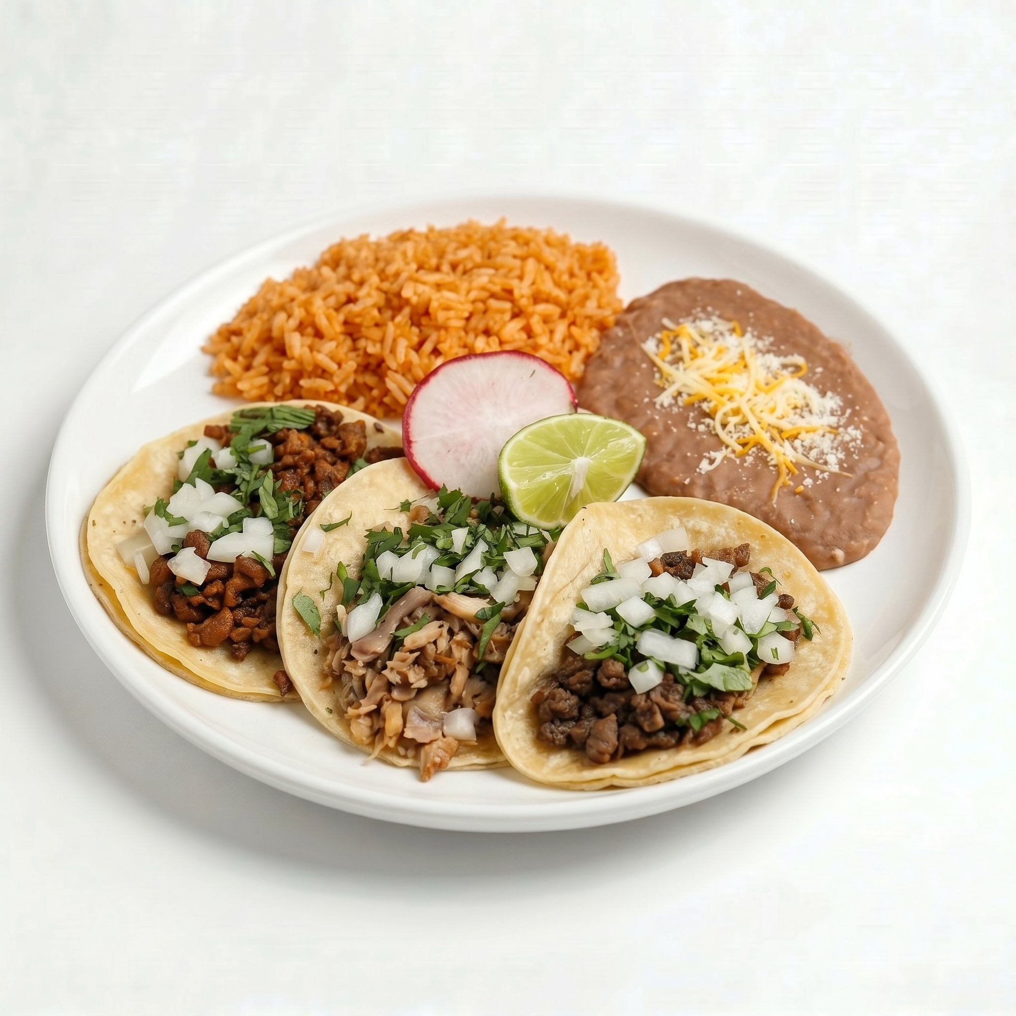 Tacos Rice & Beans