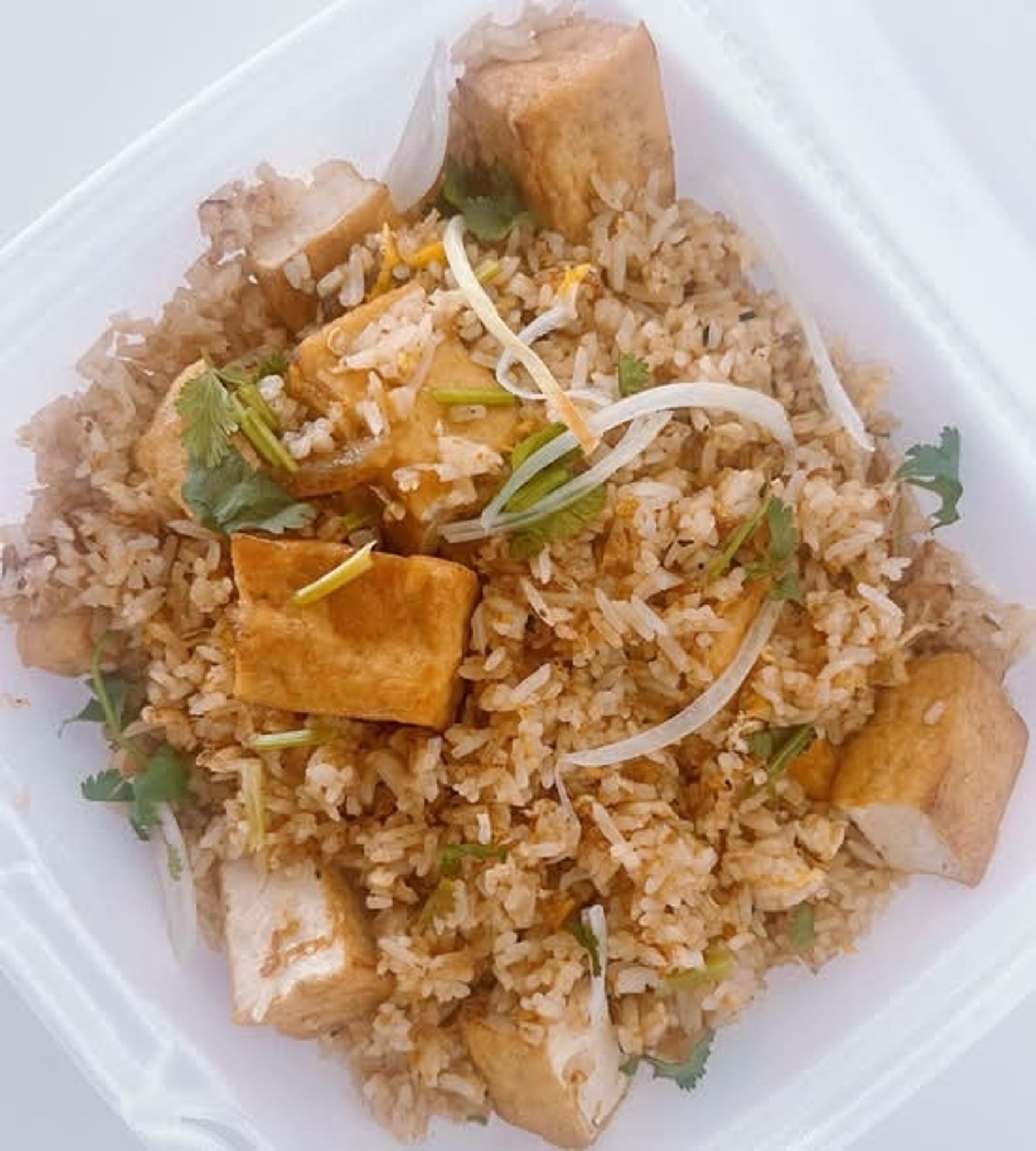 Tofu Veggie Fried Rice