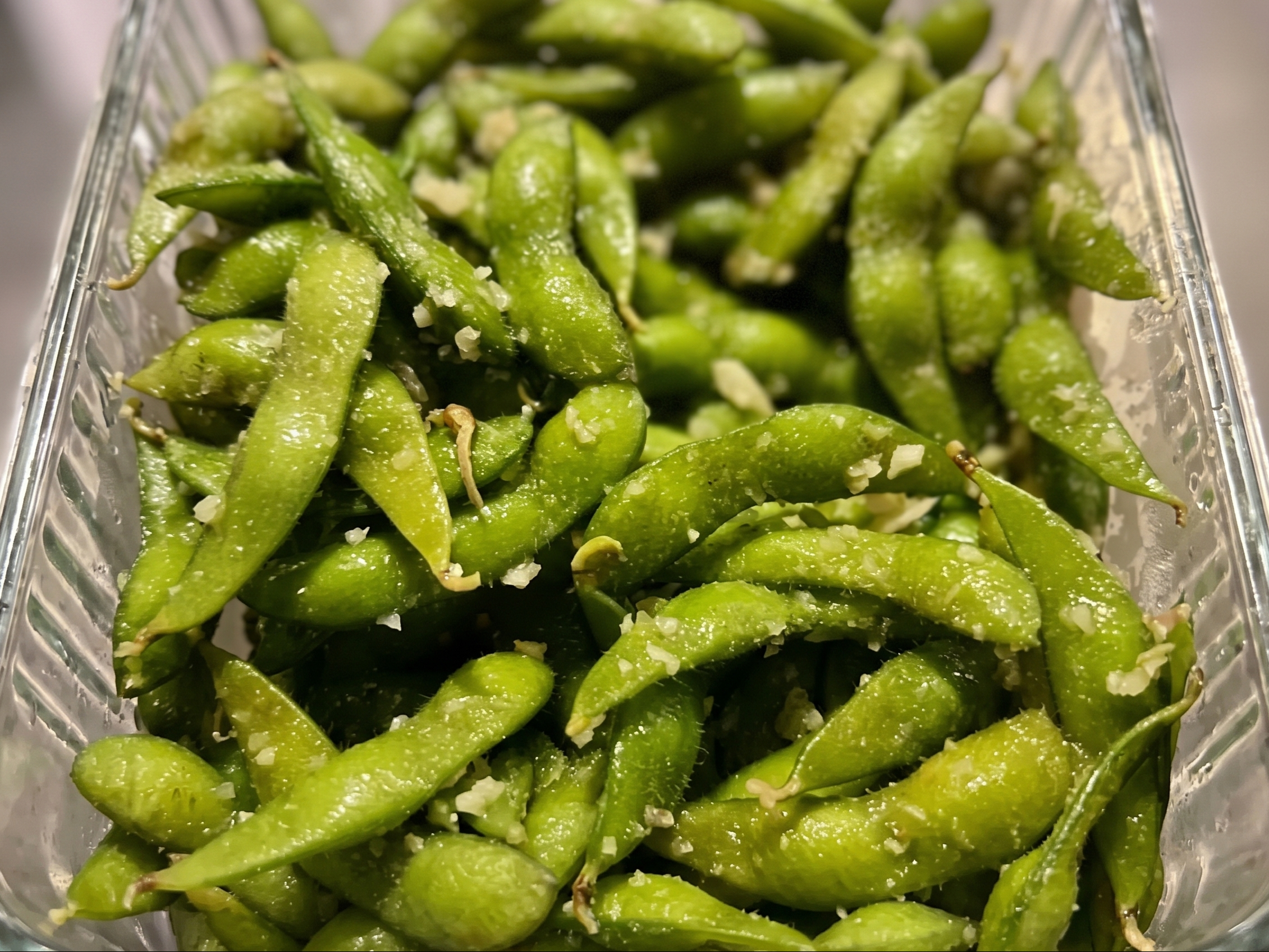 Garlic Sesame Edamame