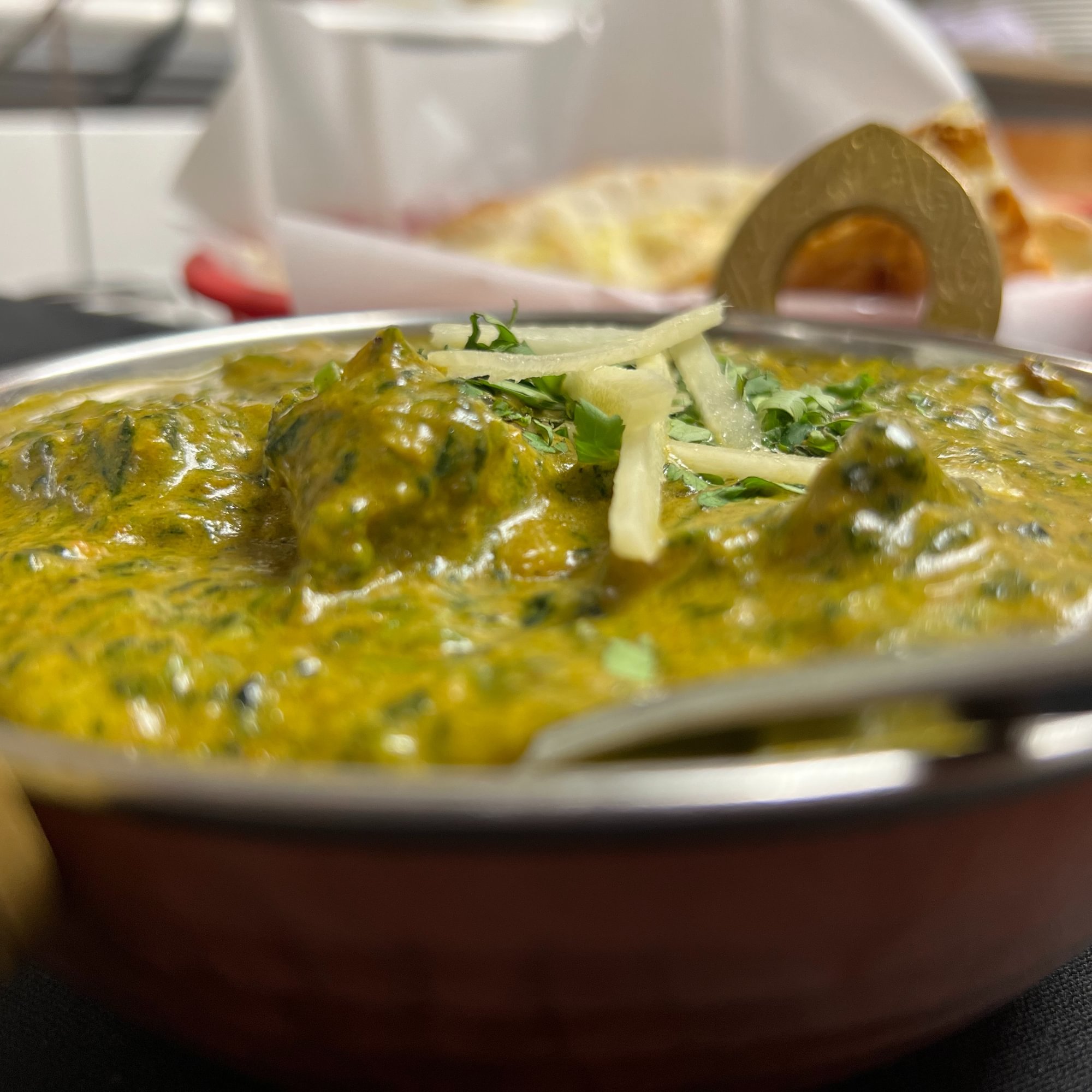 Lamb Saag (Spinach)