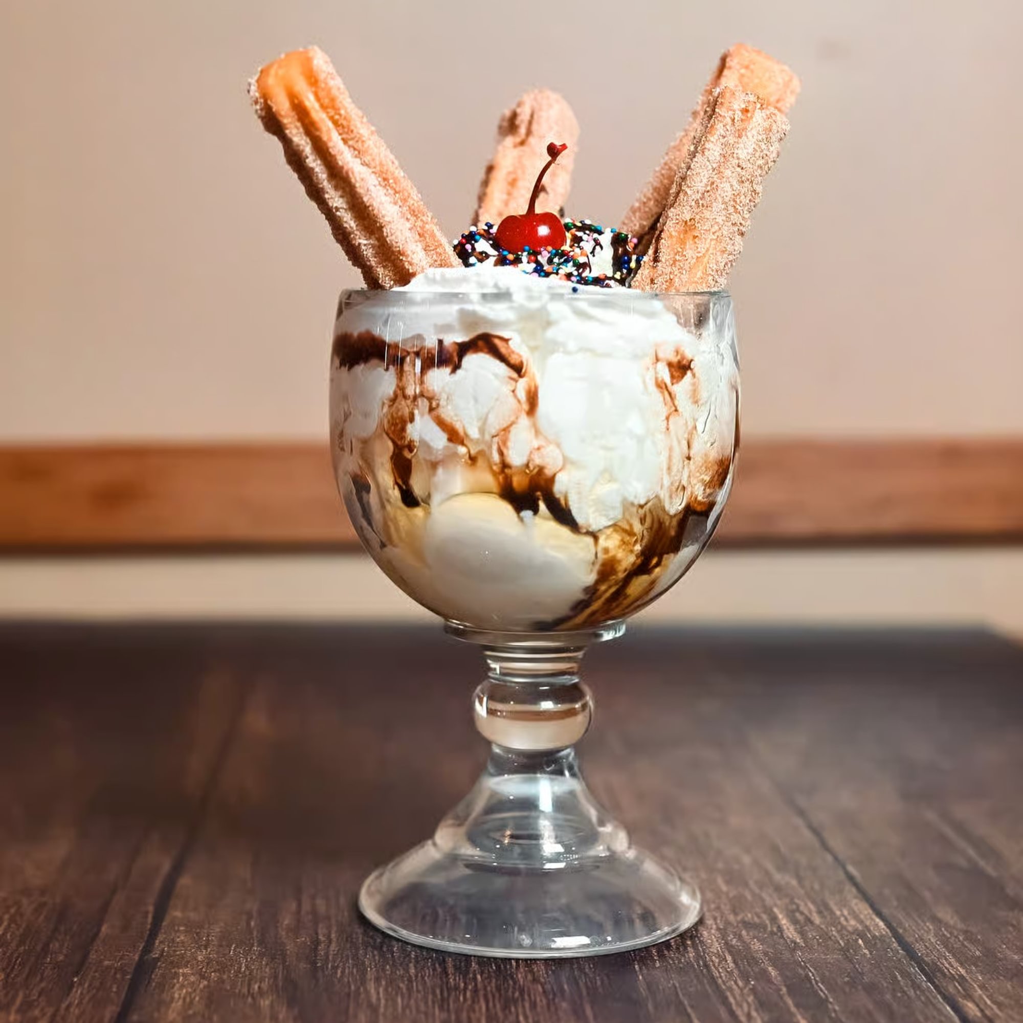 Churros & Ice Cream