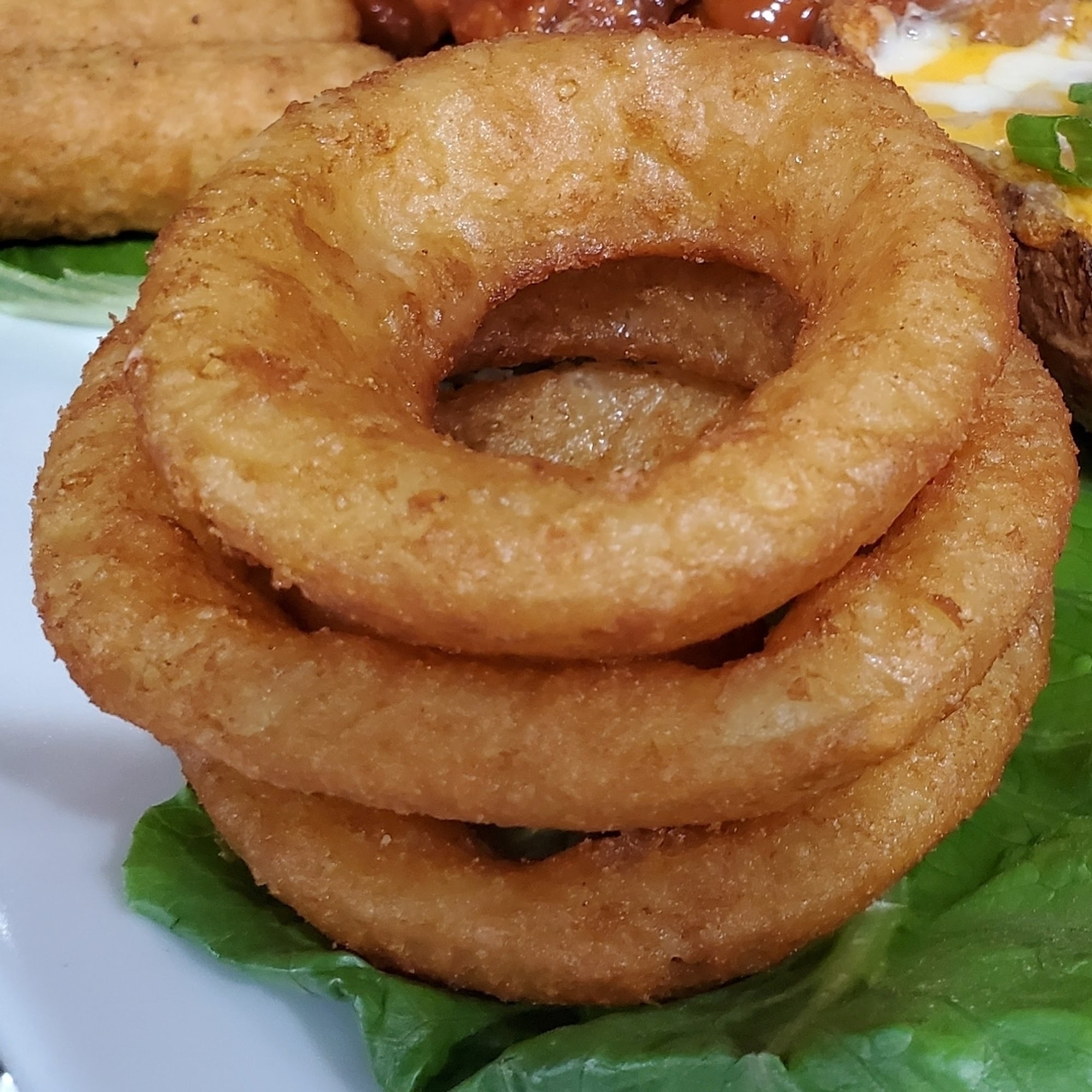 Basket of Crispy Onion Rings