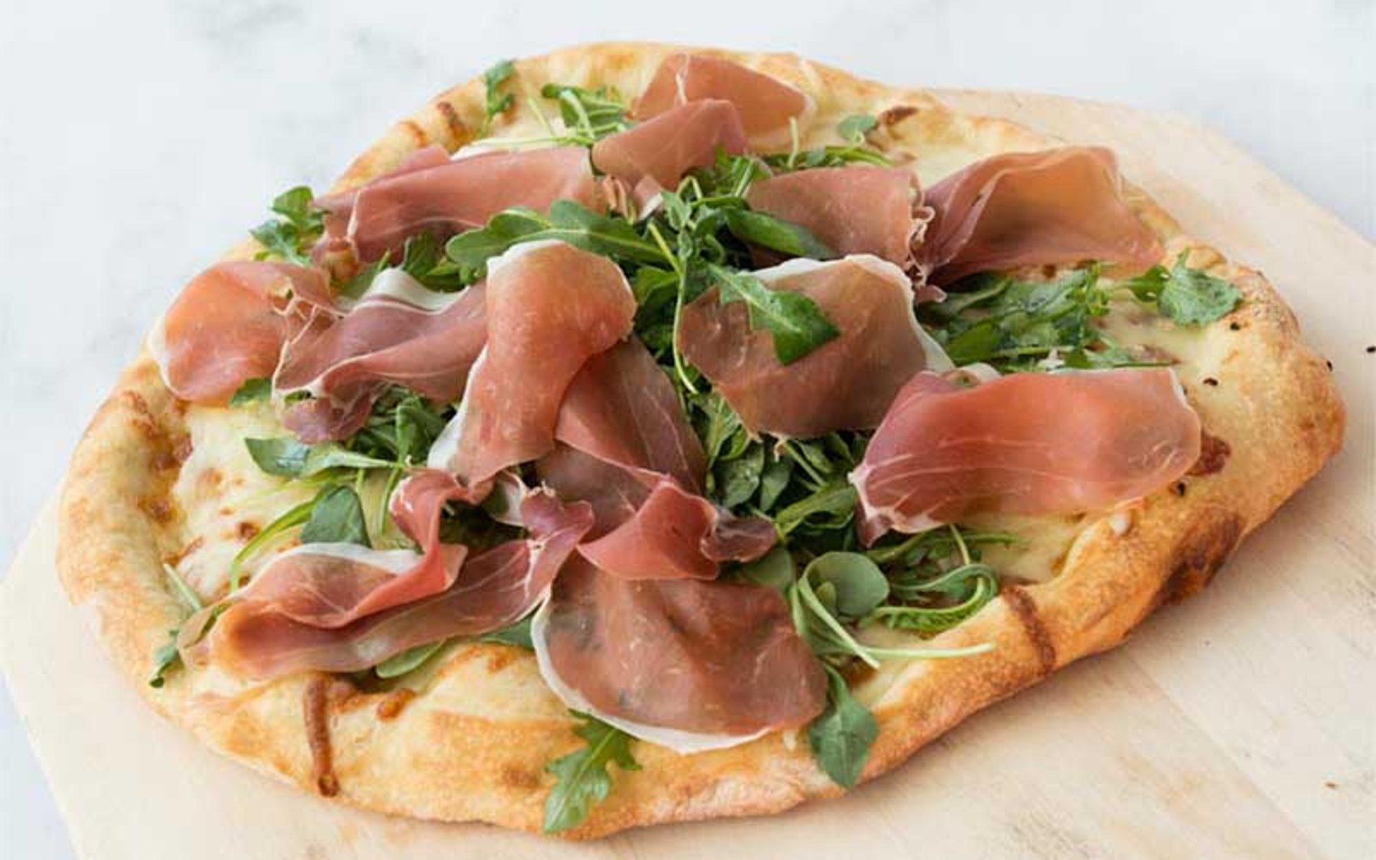 Prosciutto & Arugula Pizza