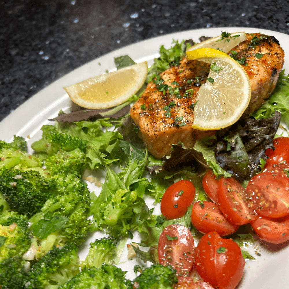 Grilled Salmon (No Pasta)