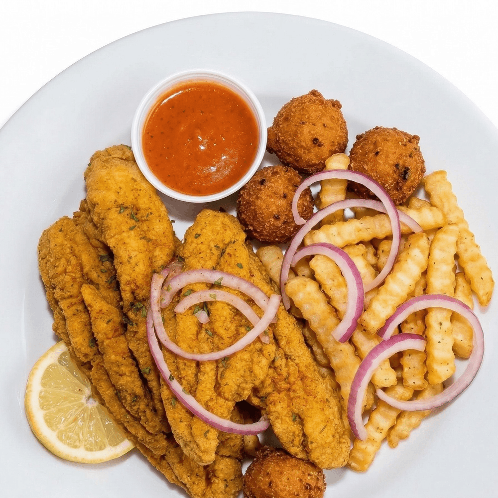 Fries Catfish 3 Pc
