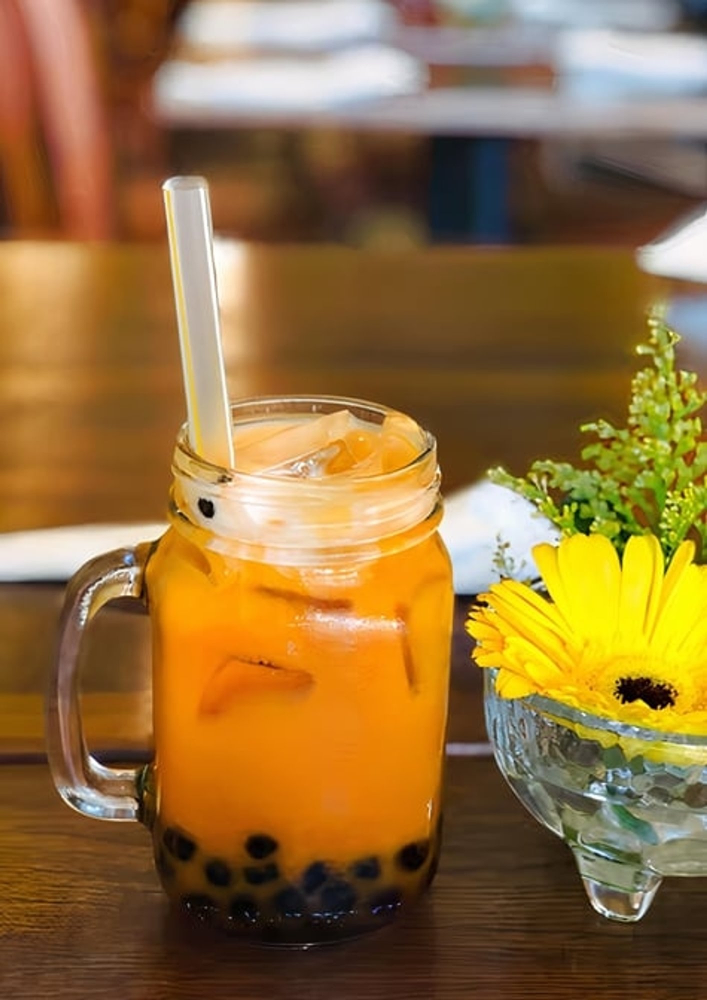 Thai Iced Tea Boba