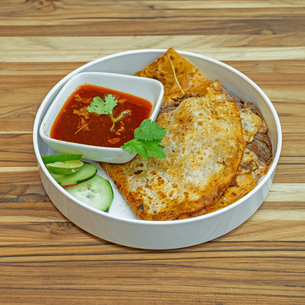 Quesabirria in Flour Tortilla
