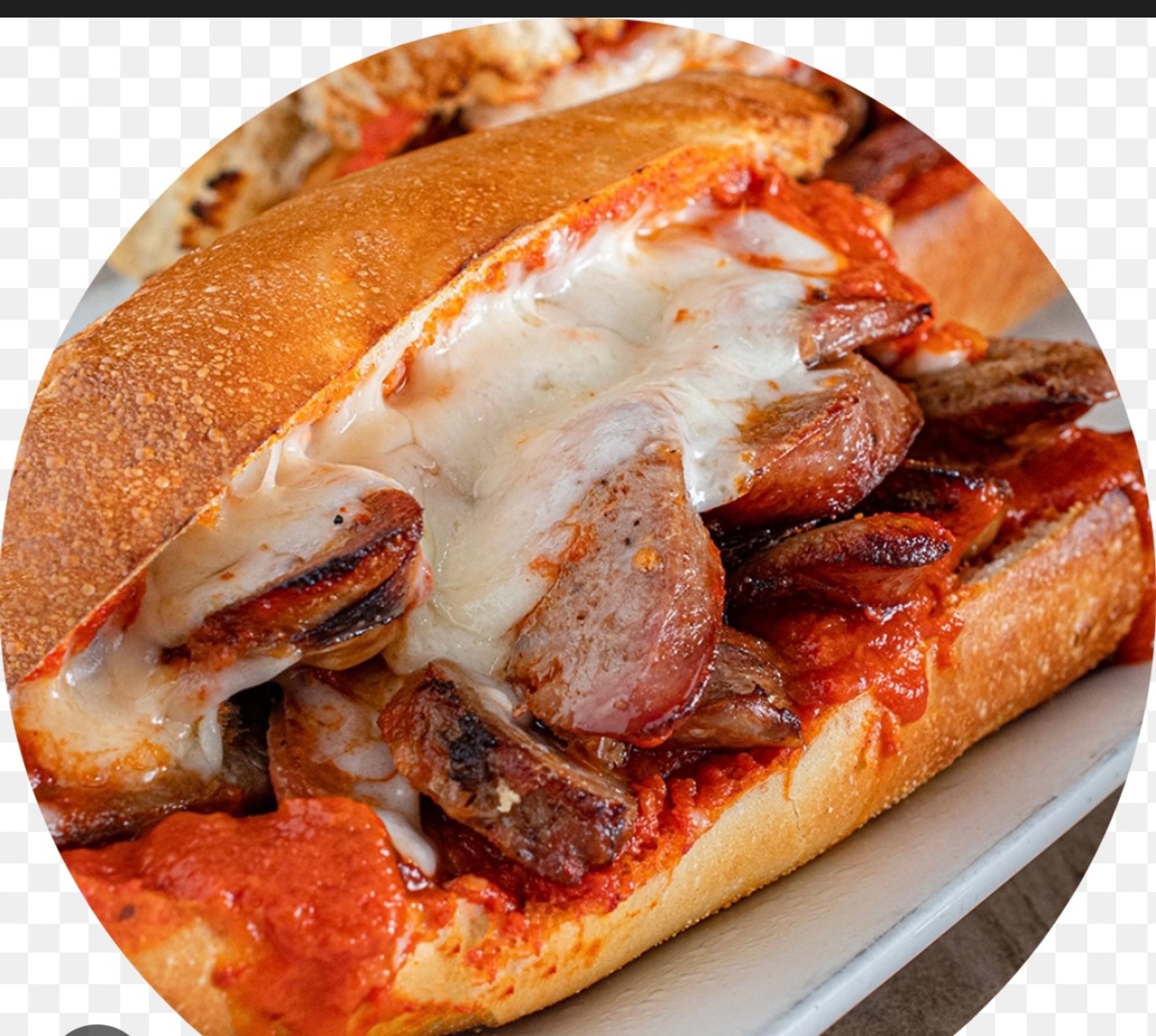 Sausage Parmigiana Wedge