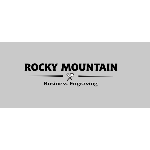 Rocky Mountain Business Engraving Photo