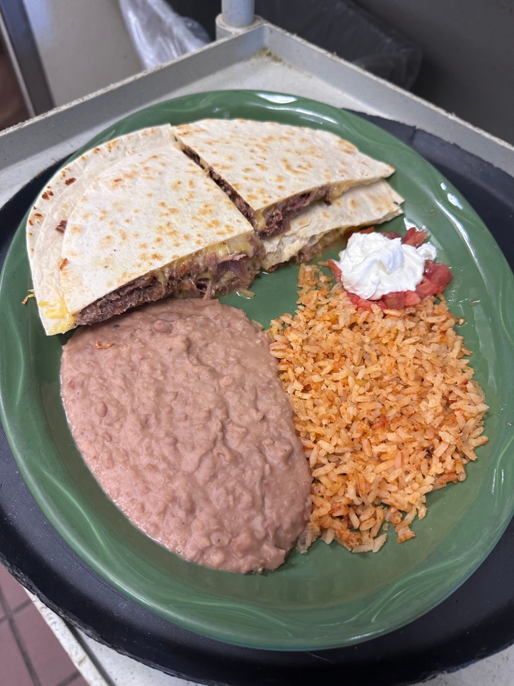 Shredded Beef Quesadilla