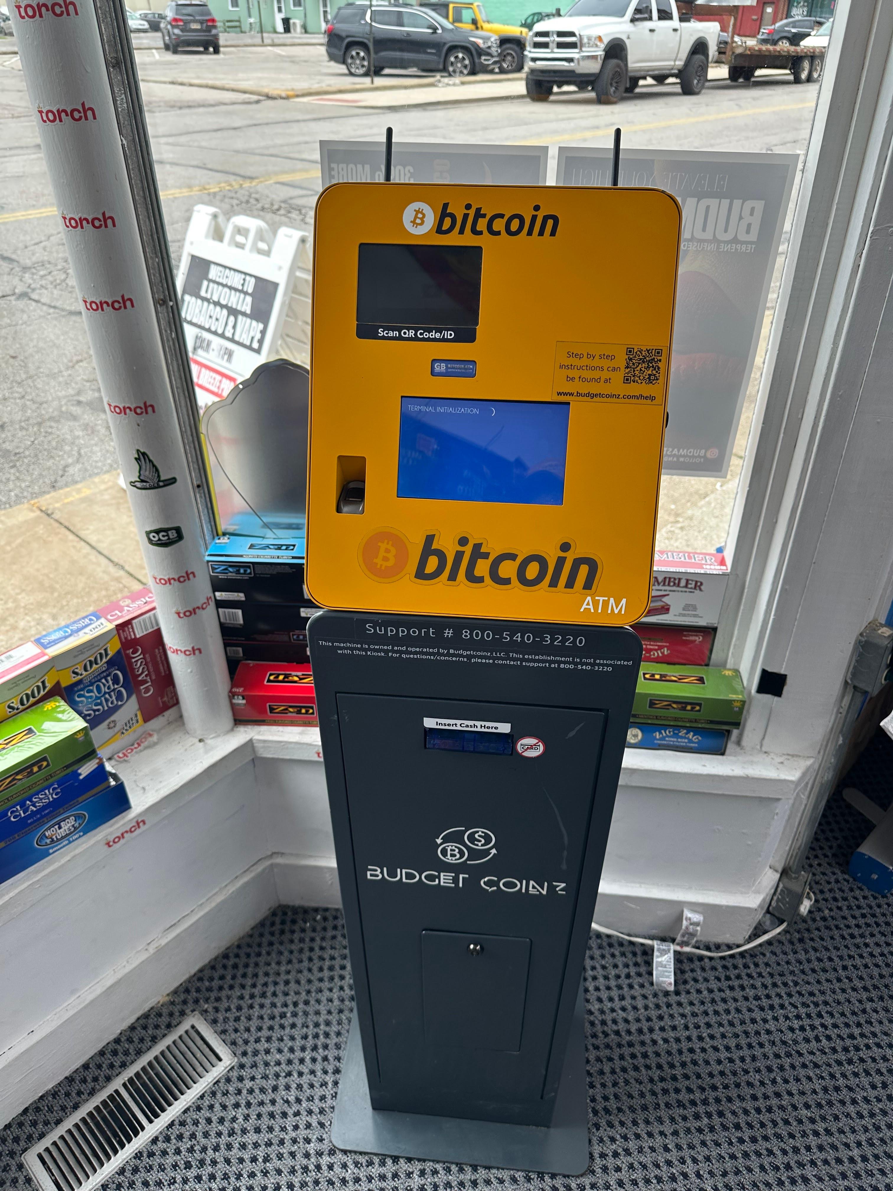 BudgetCoinz Bitcoin ATM
