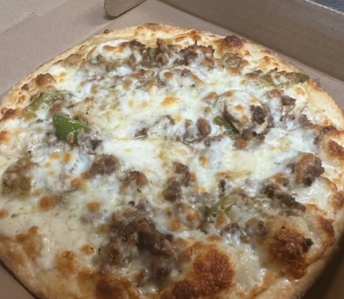 Philly Cheesesteak Pizza