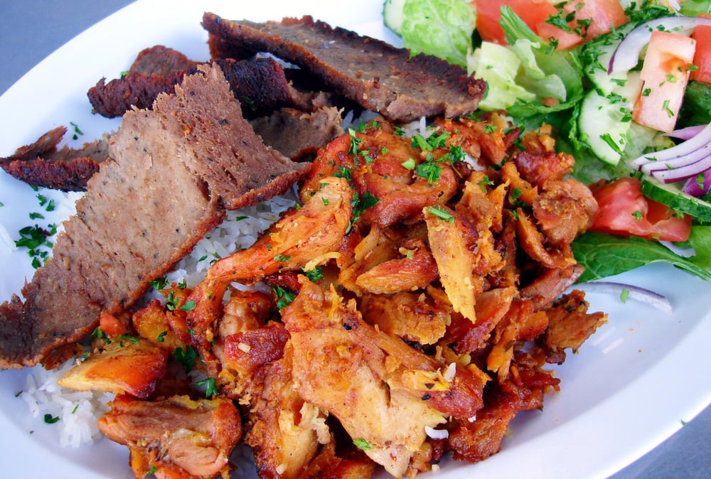 Chicken Shawarma / Gyro Platter (Serves 10)