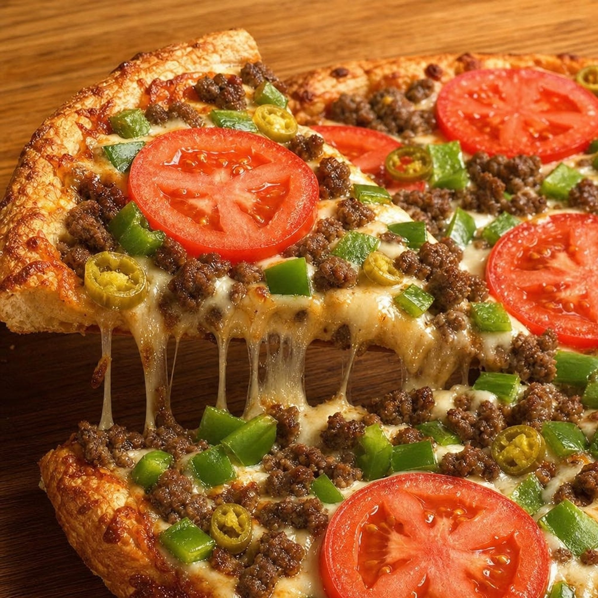 Mexican Pizza Slice