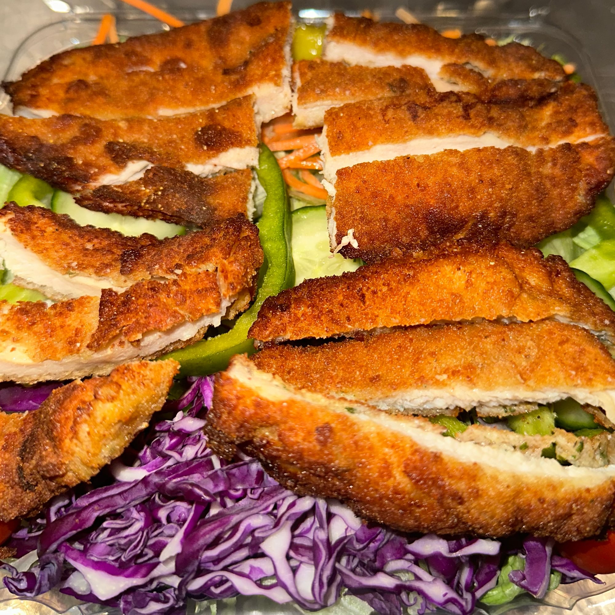 Crispy Chicken Salad