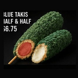 17. Blue Takis Half&Half