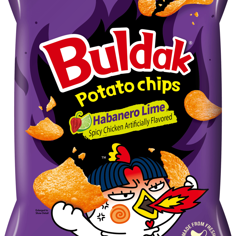 Buldak Habanero Lime Chips
