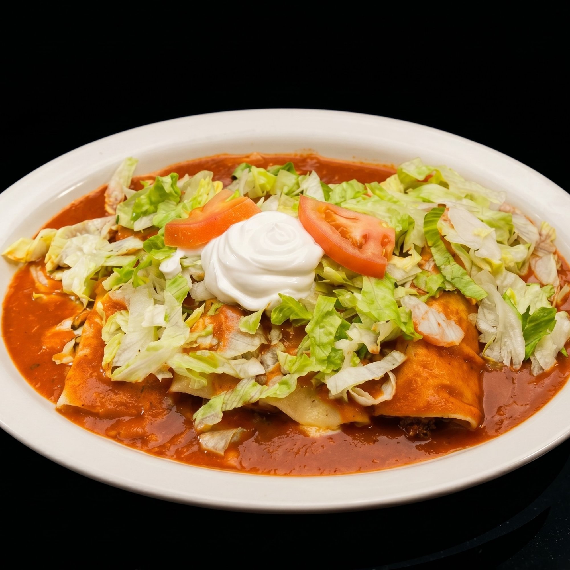38. Enchiladas Supreme