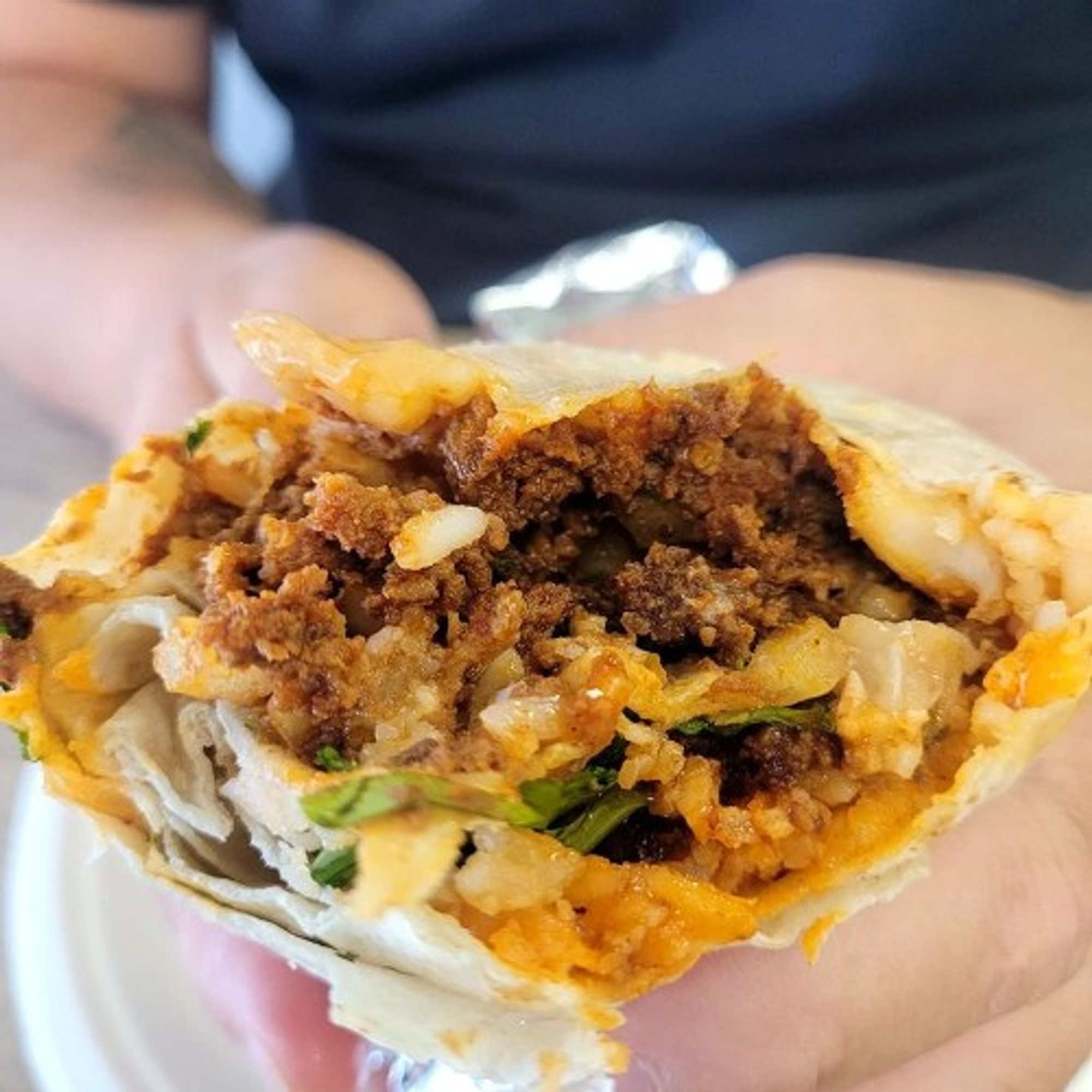 Burritos Chorizo