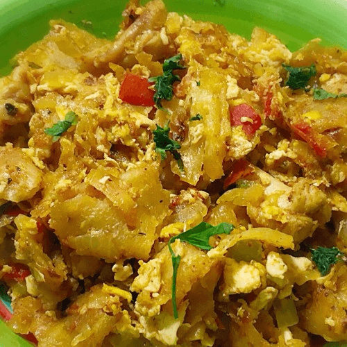 Egg Kothu Paratha