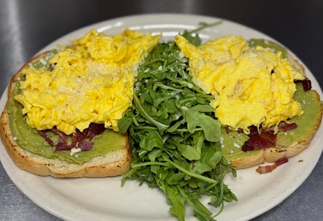 Bacon & Egg Avocado Toast