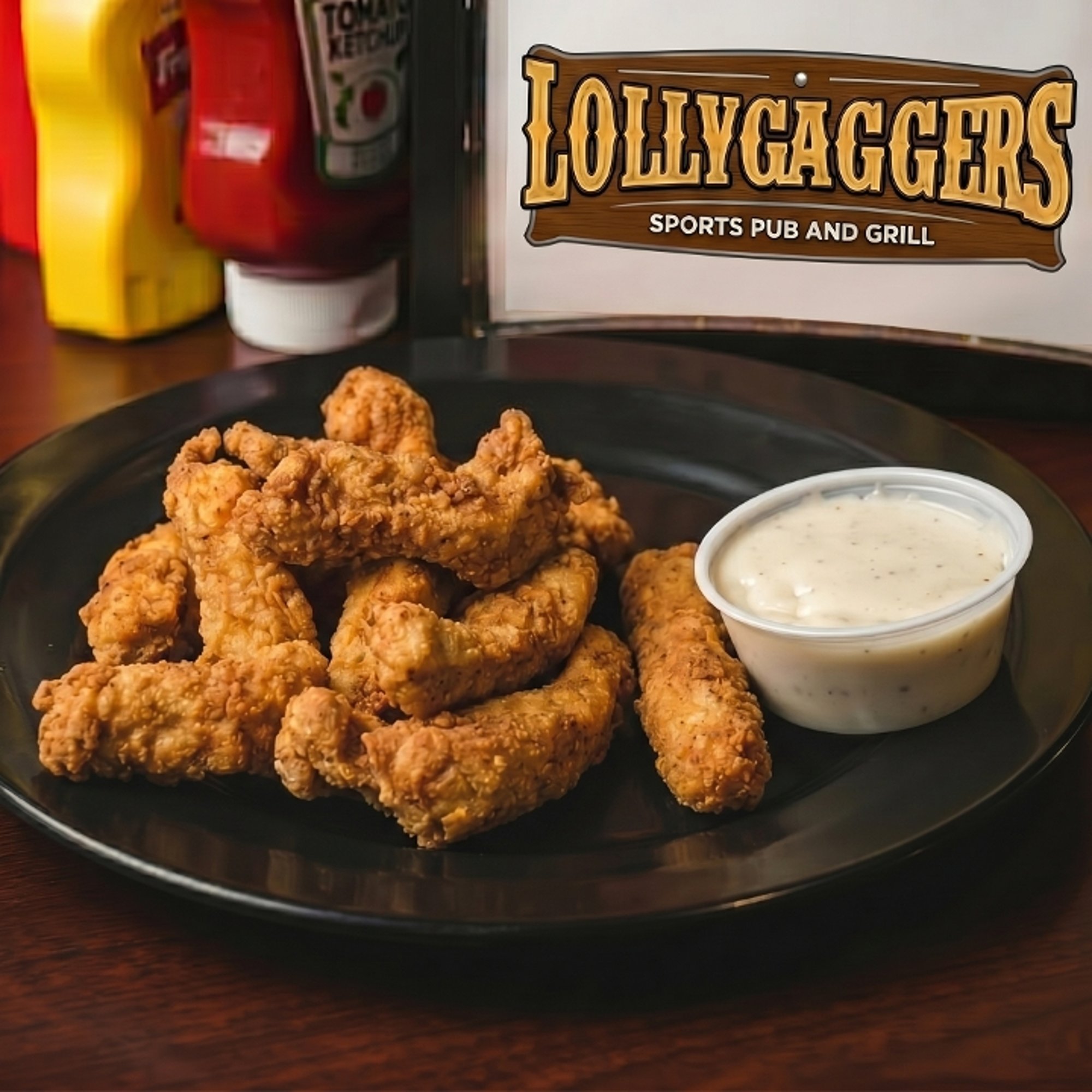 Fried Pork Fingers & Gravy