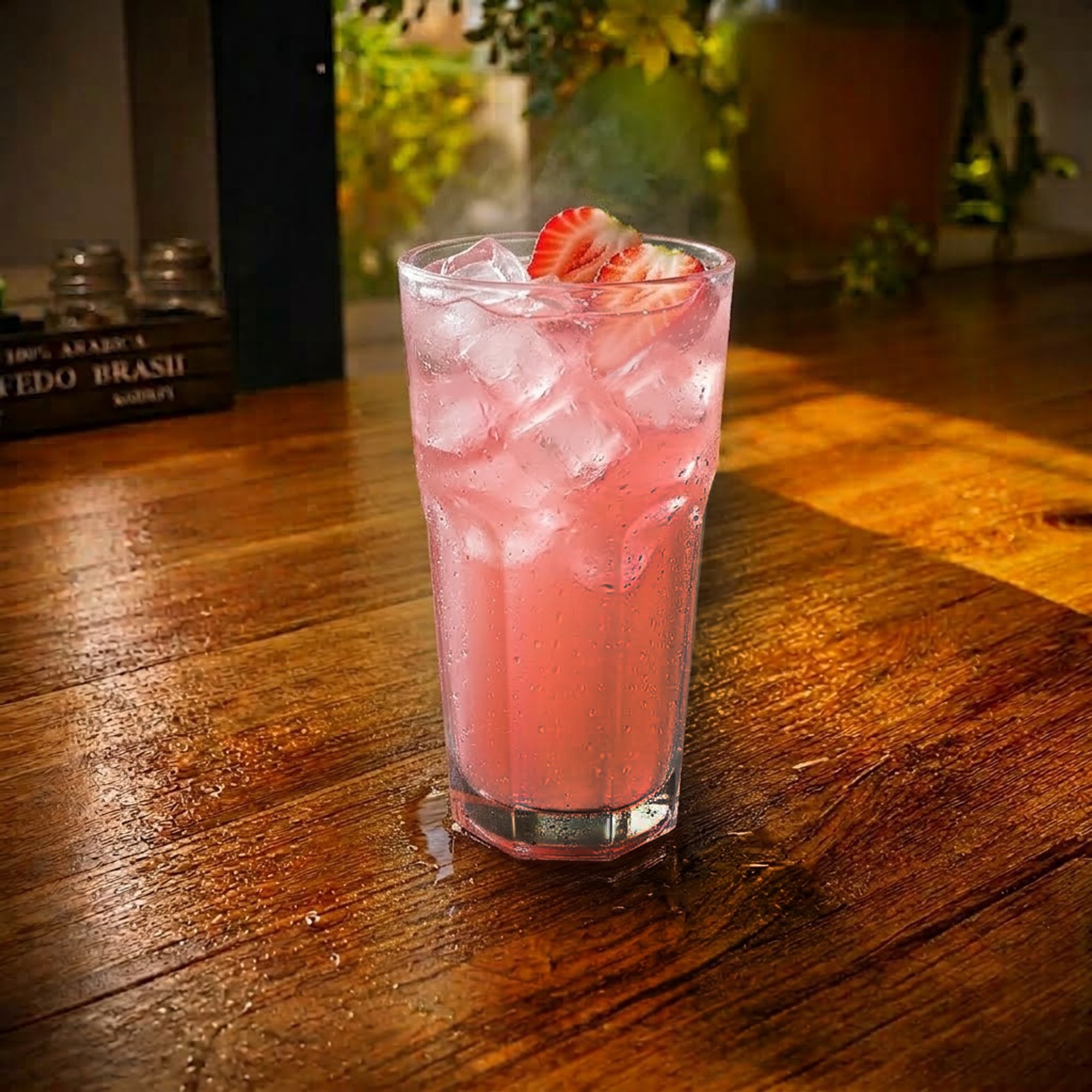 Iced Strawberry Lemonade 16oz