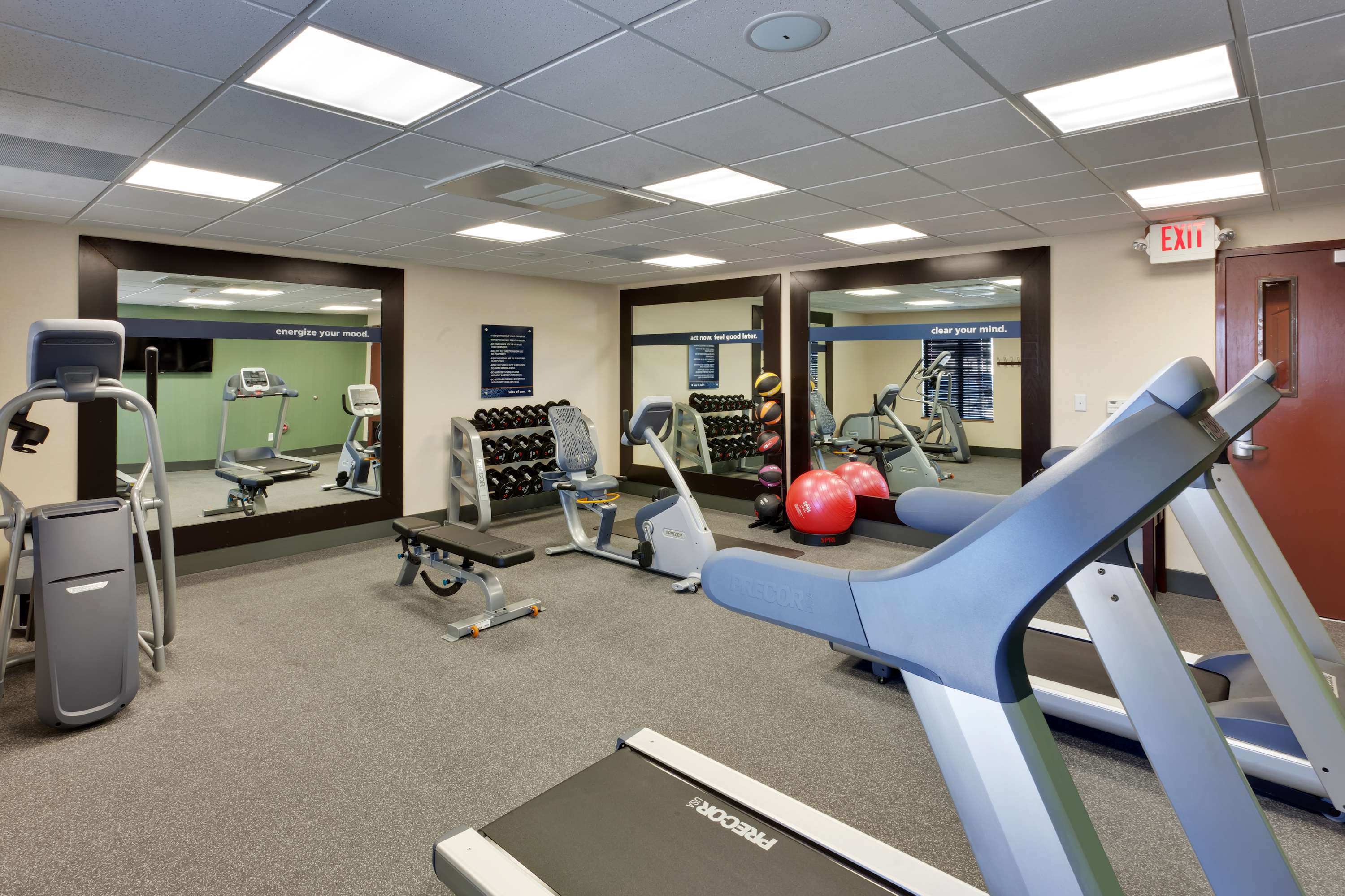 Health club  fitness center  gym