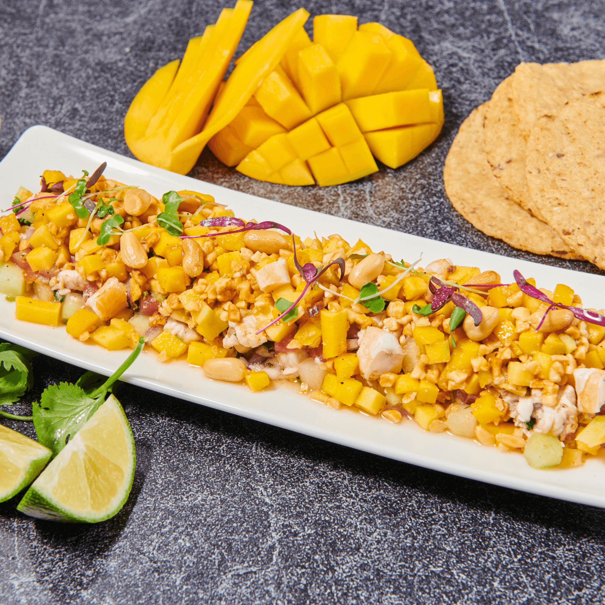 Ceviche En Mango