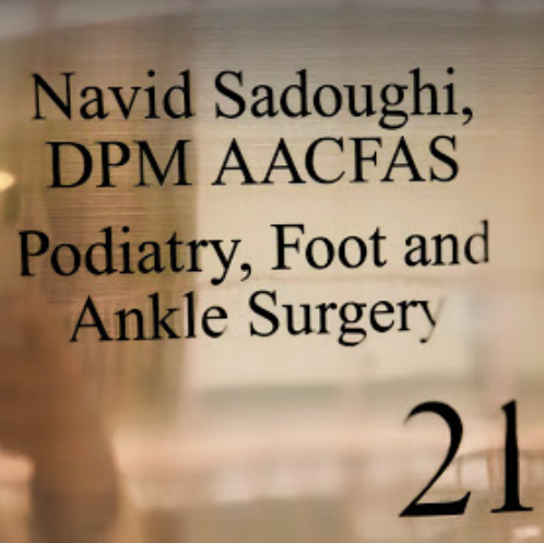 Dr. Navid Sadoughi, DPM AACFAS Photo