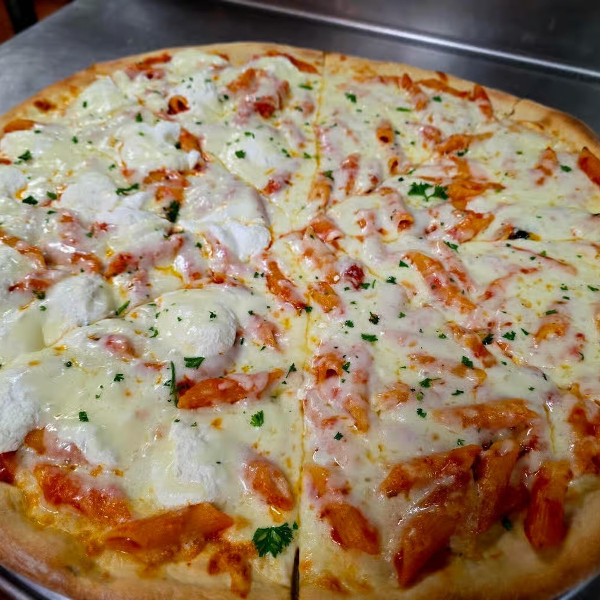 Penne Vodka Pizza