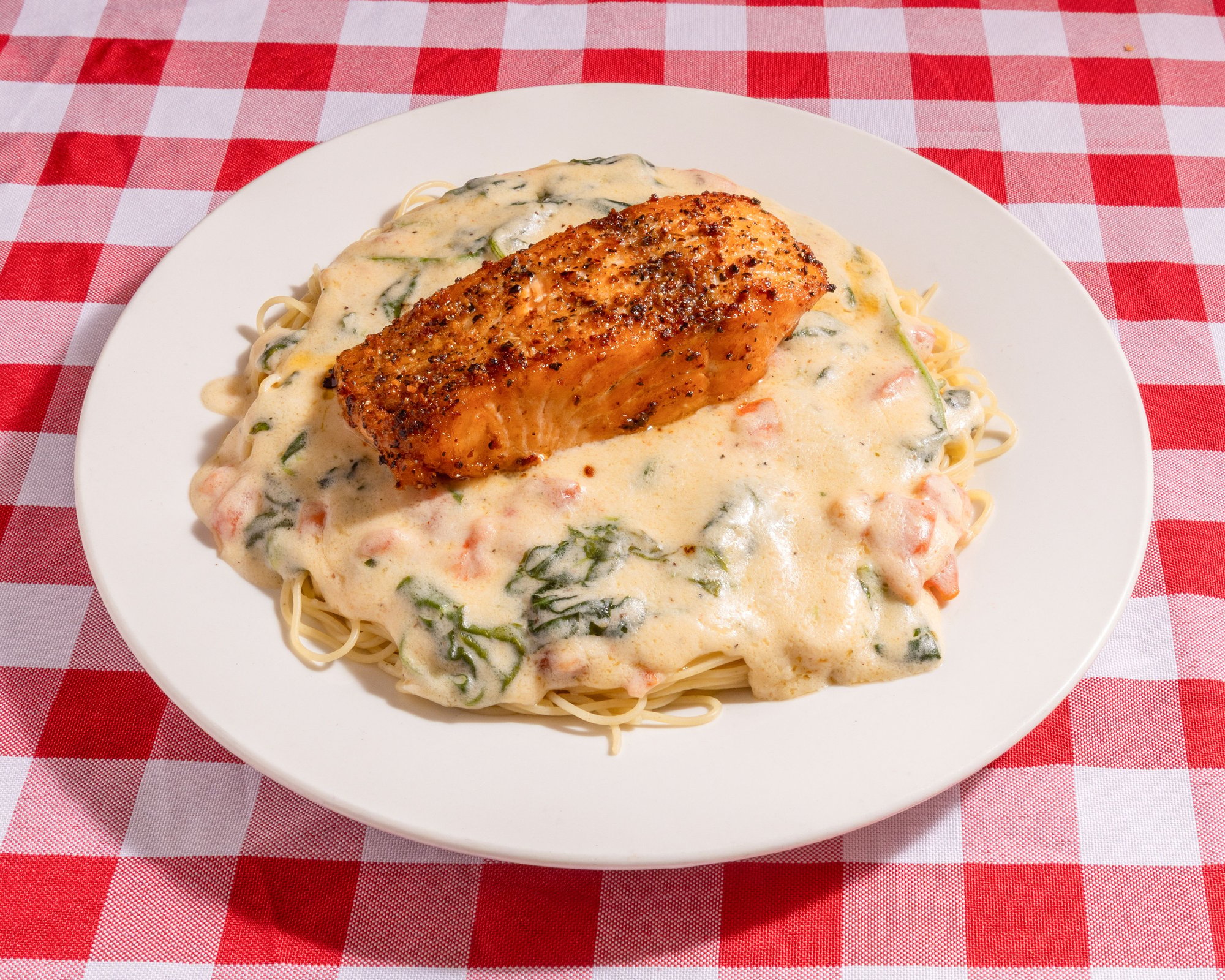 Tuscan Salmon Dinner