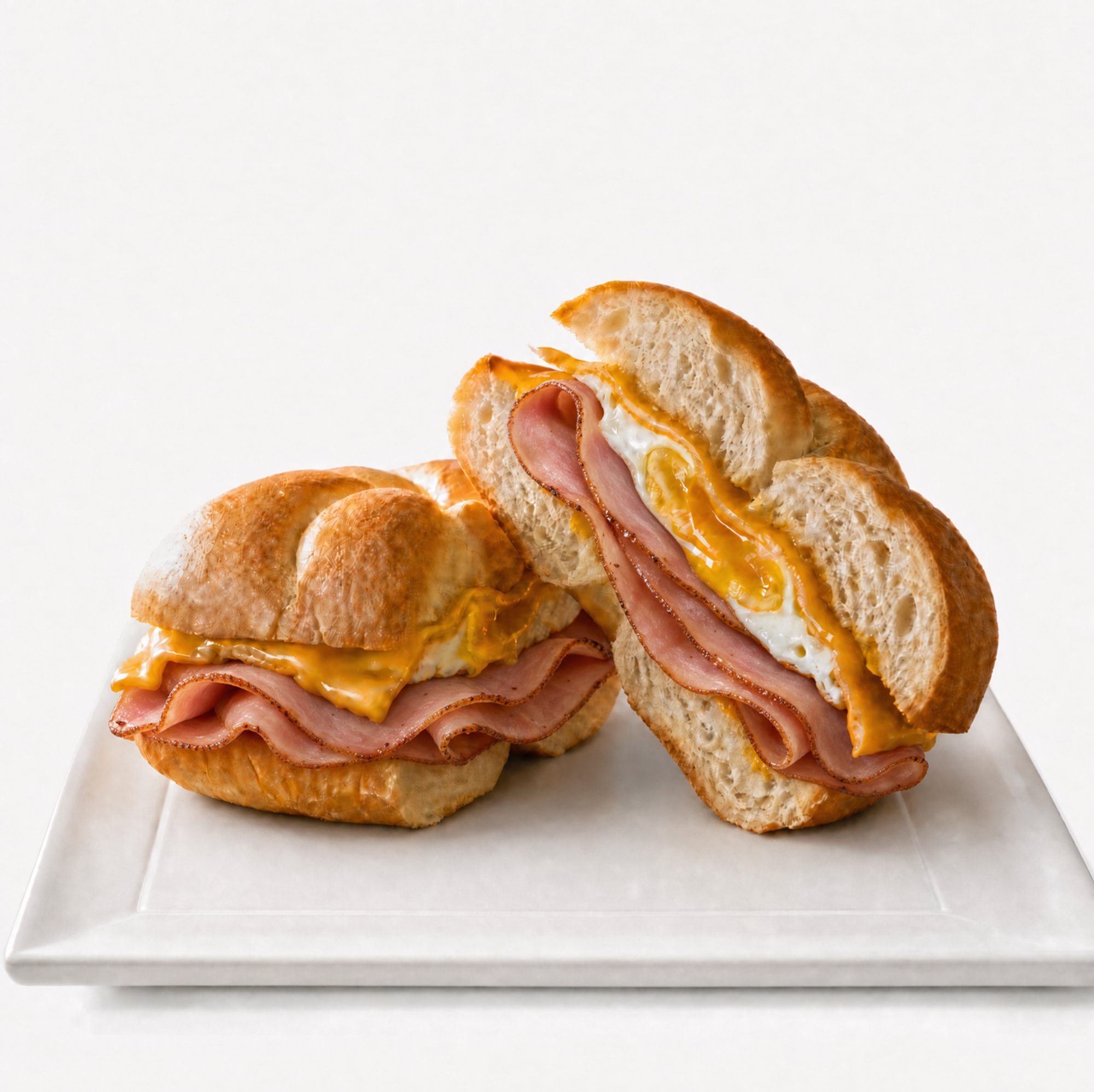 Ham Egg & Cheese