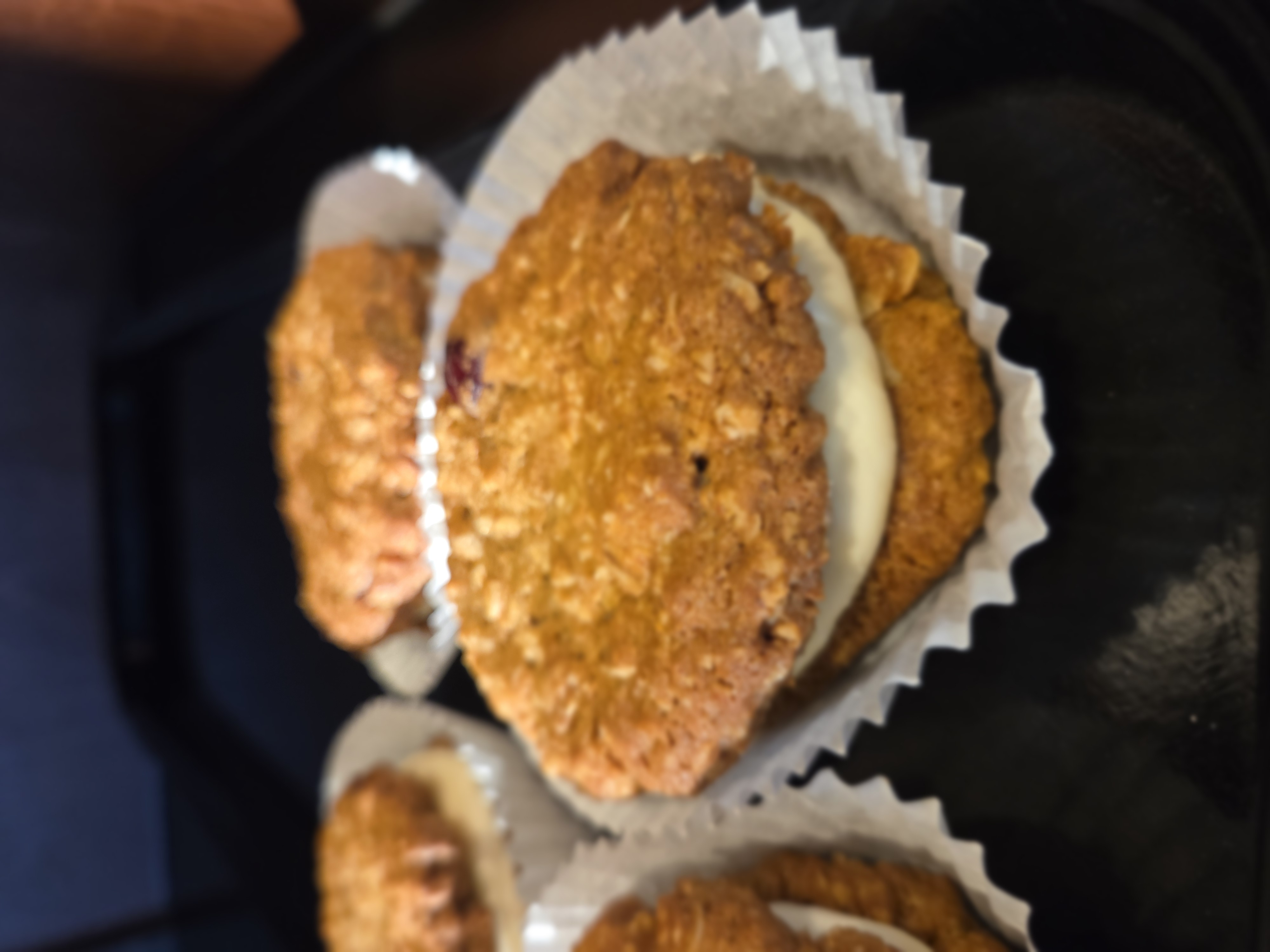 Oatmeal Craisin Cream Pie