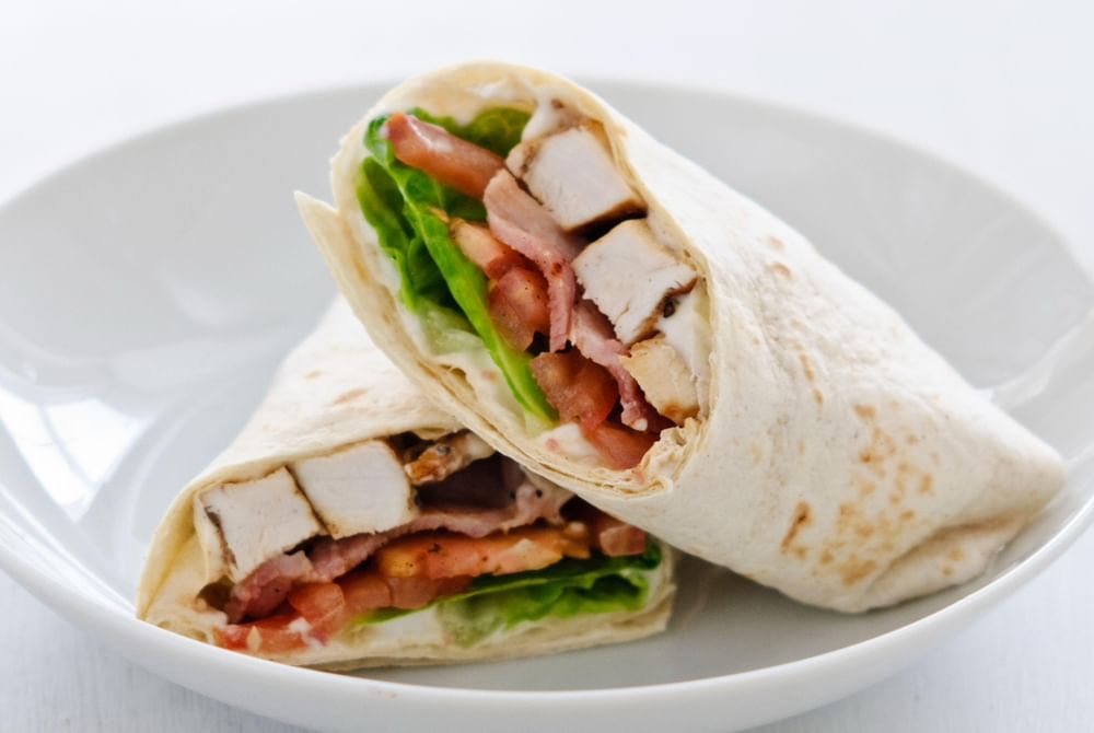 Grilled Chicken, bacon & Ranch Wrap