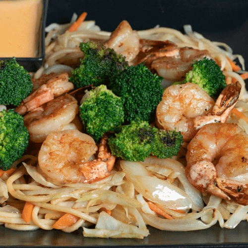 Noodle Jumbo Shrimp & Scallops