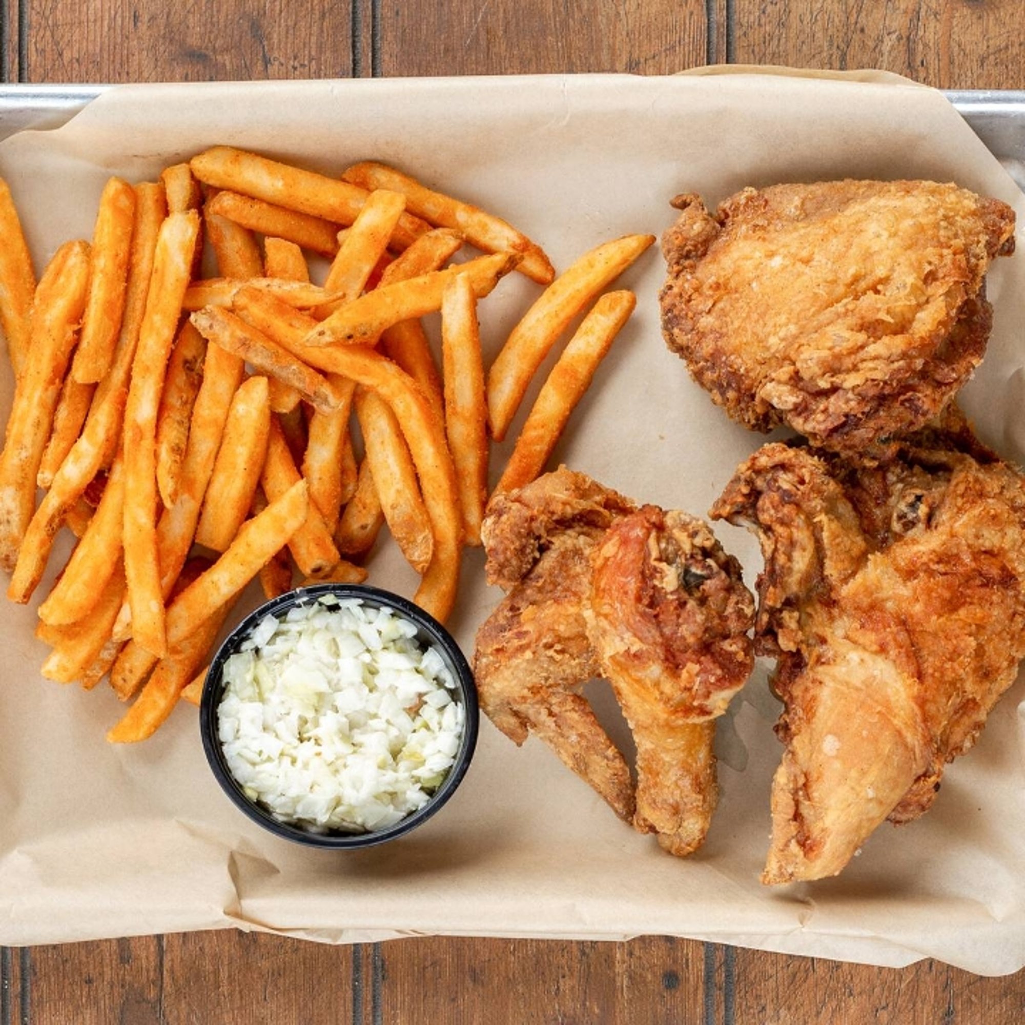 4 Piece Broasted Chicken Dinner