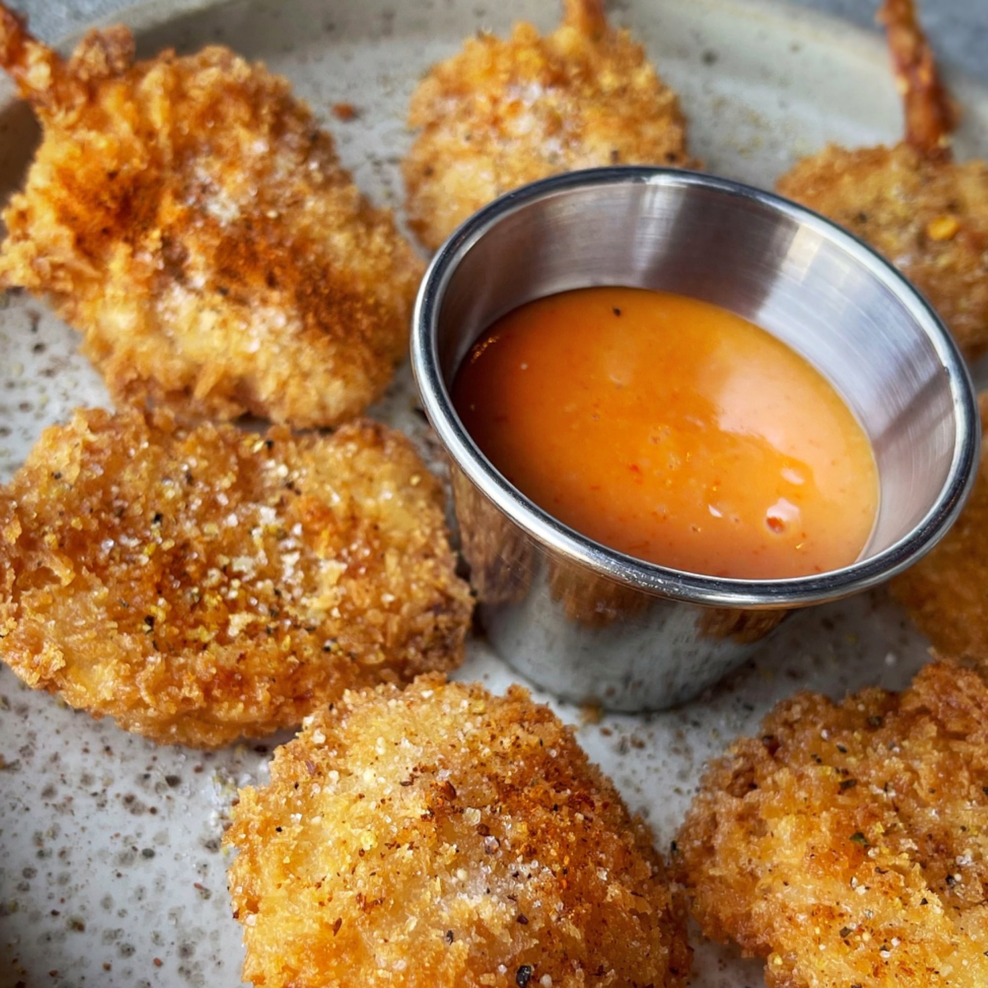 4. Crispy Coconut Butterfly Shrimp