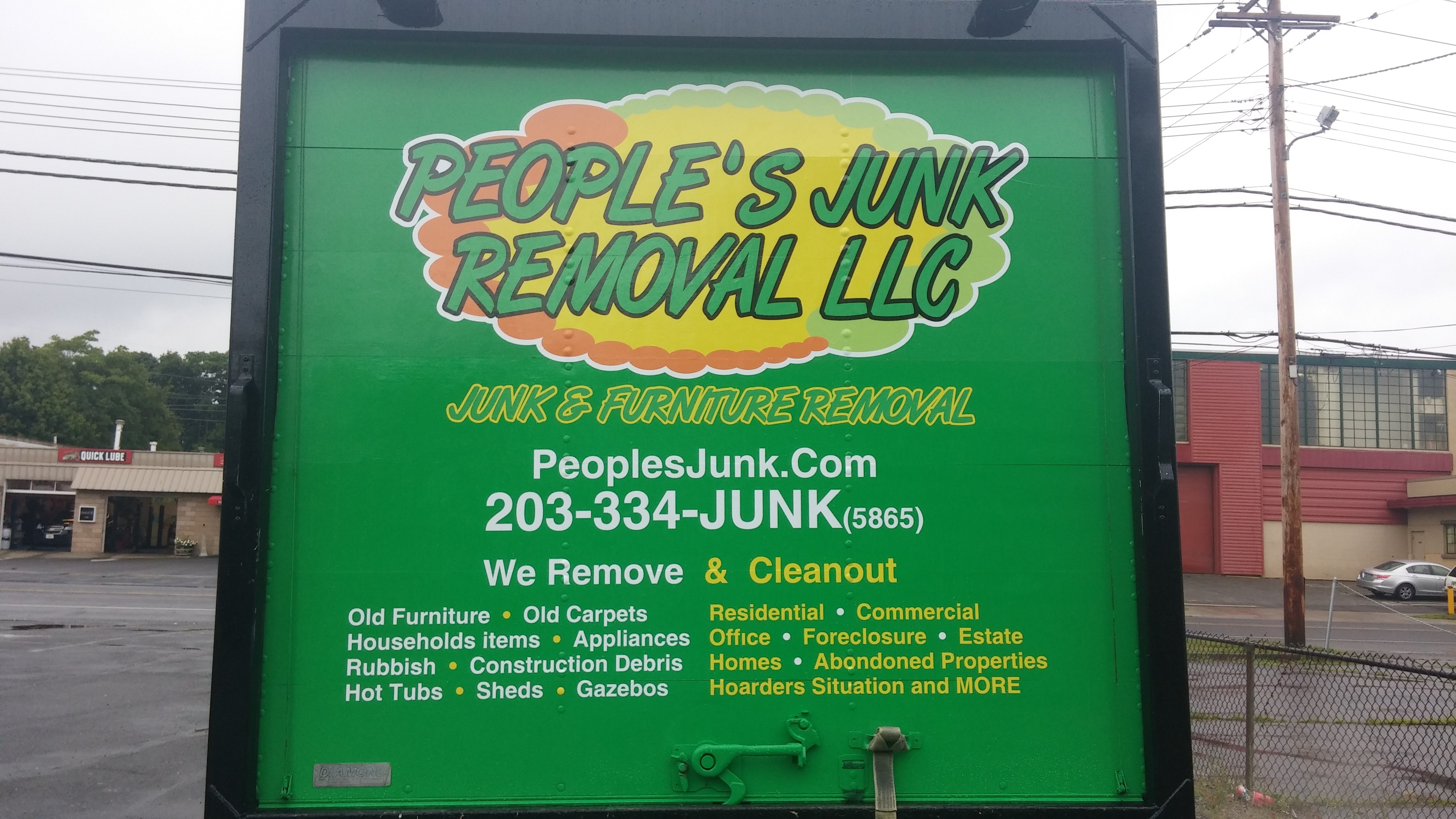 OUR NEW TRUCK FOR THE JUNK REMOVAL SERVICE