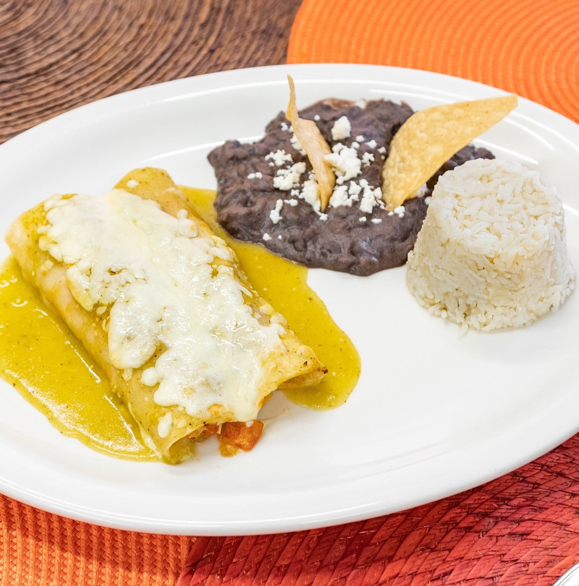 Enchiladas Verdes