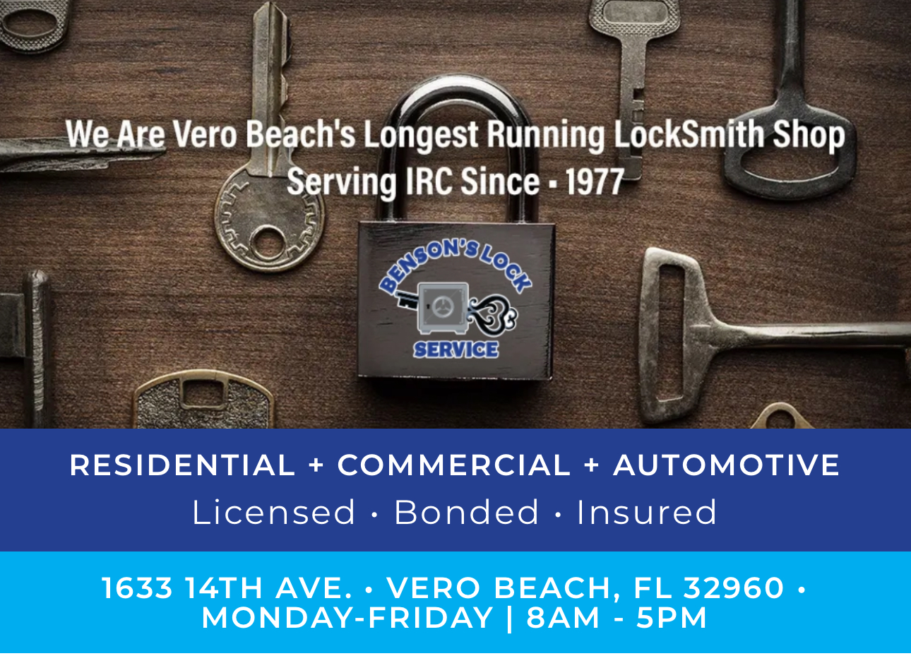 Benson's Lock Service Image