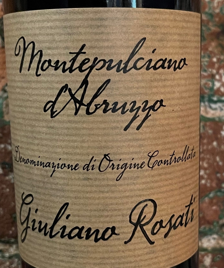 Giuliano Rosati Montepulciano D' Abruzzo