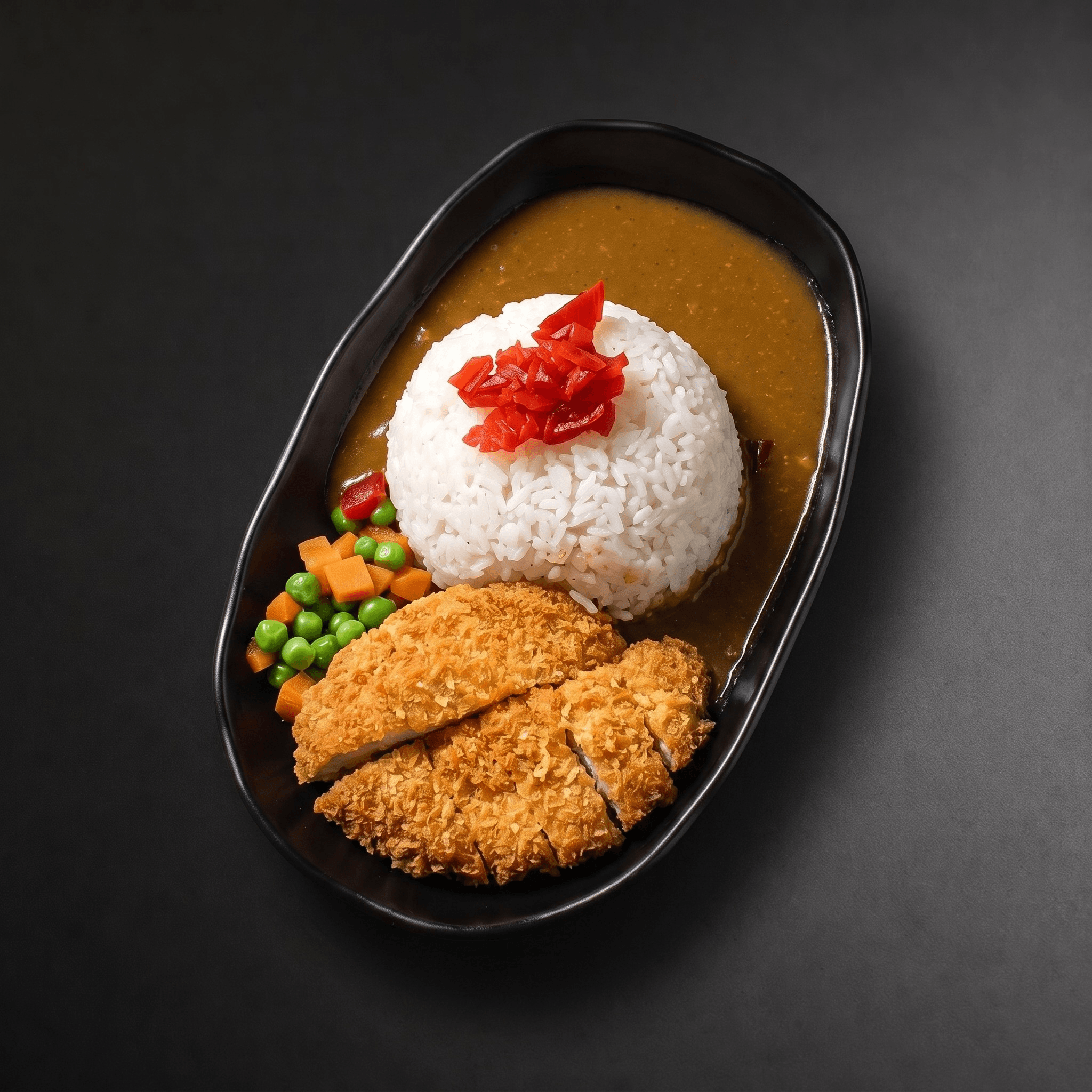 Veggie Korokke Curry Rice